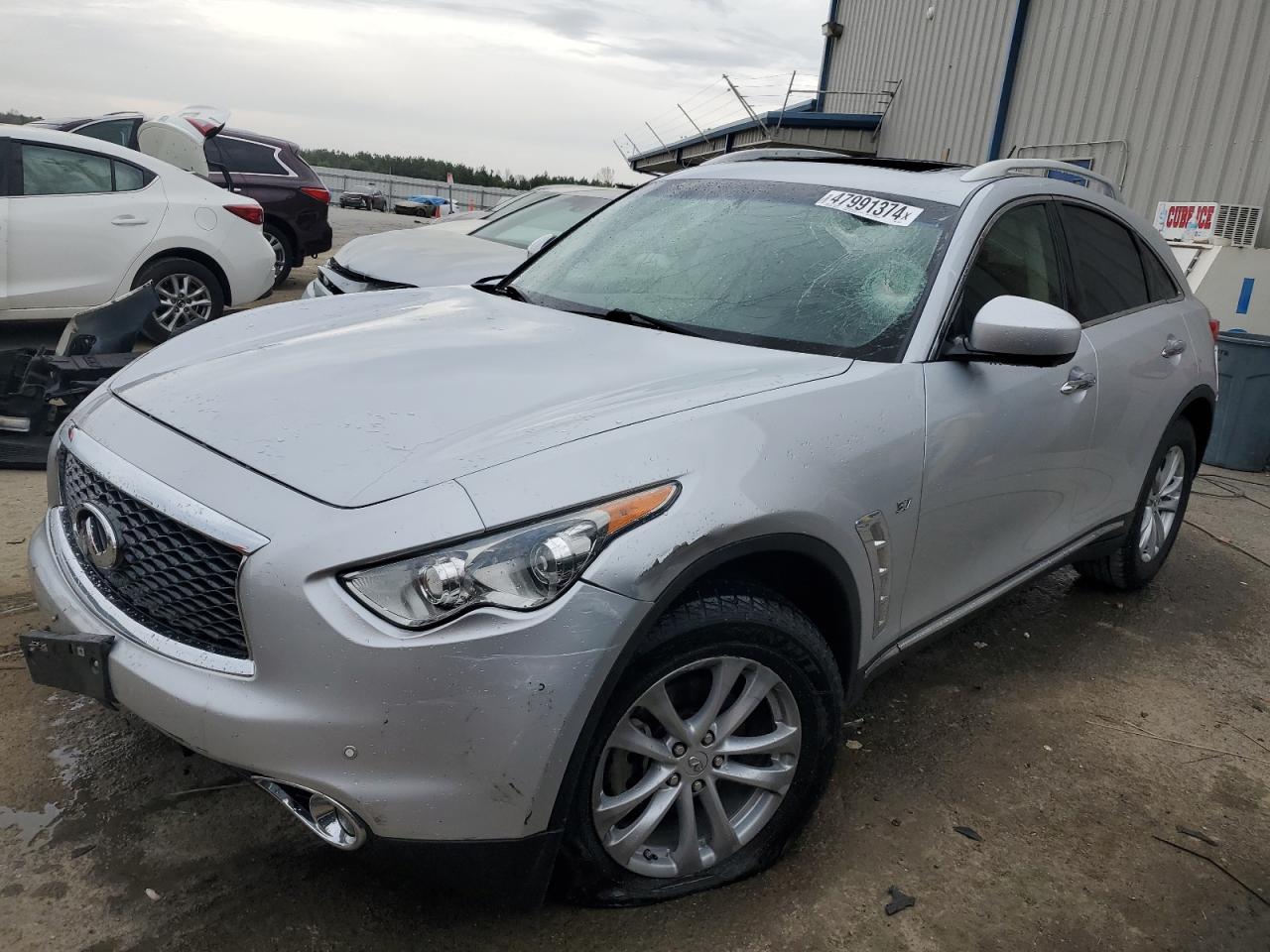 2017 Infiniti Qx70 VIN: JN8CS1MW2HM413316 Lot: 47991374