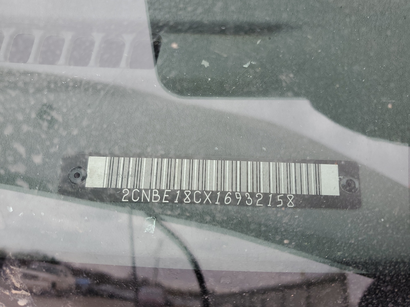 2CNBE18CX16932158 2001 Chevrolet Tracker