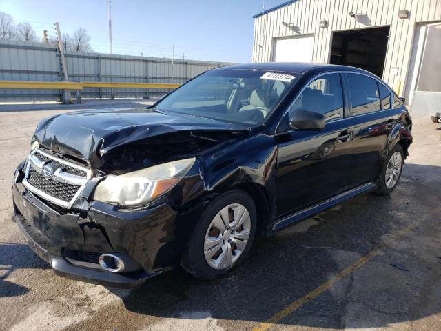  SUBARU LEGACY 2013 Чорний