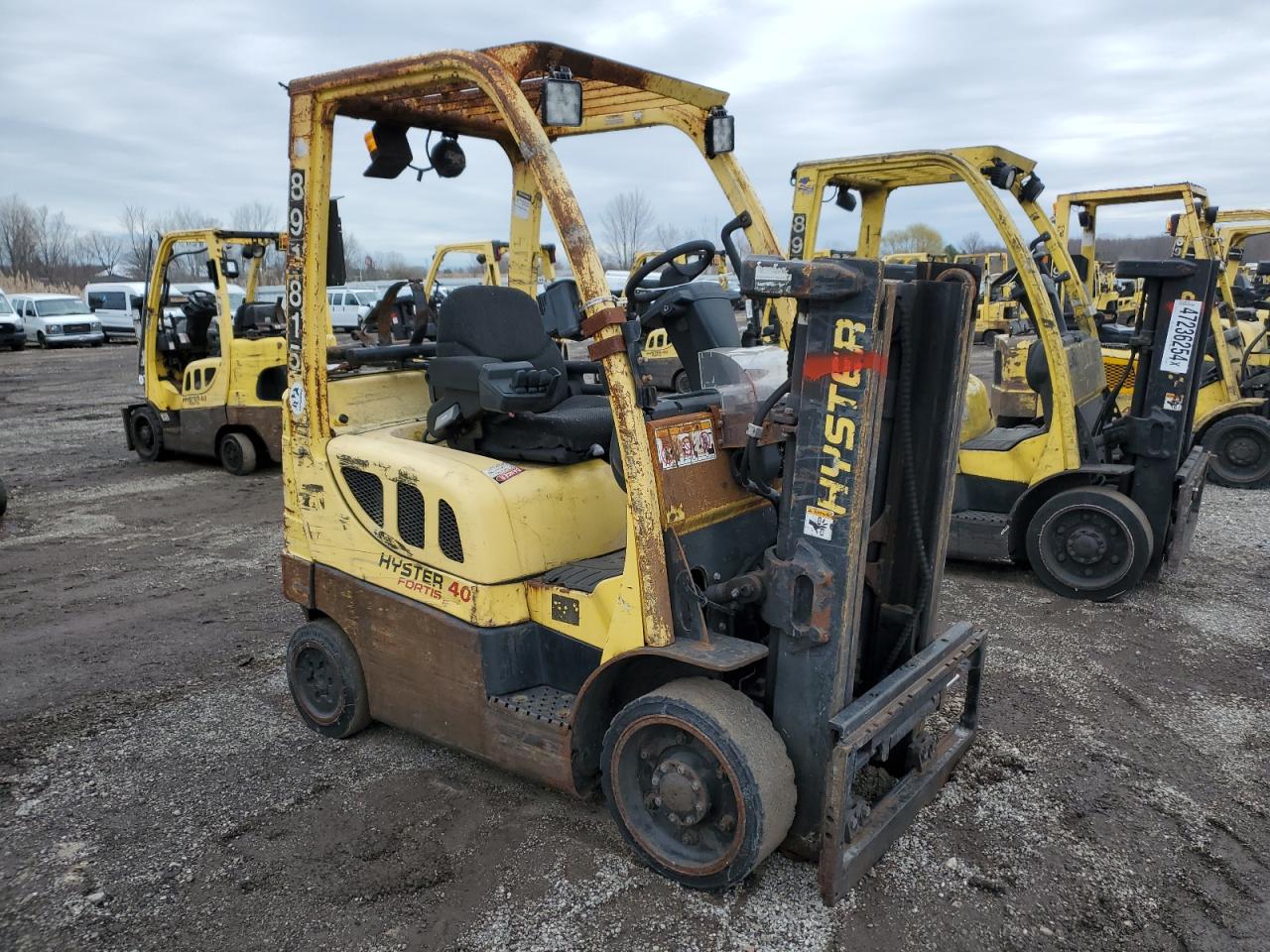 F187V10164E 2007 Hyst Forklift