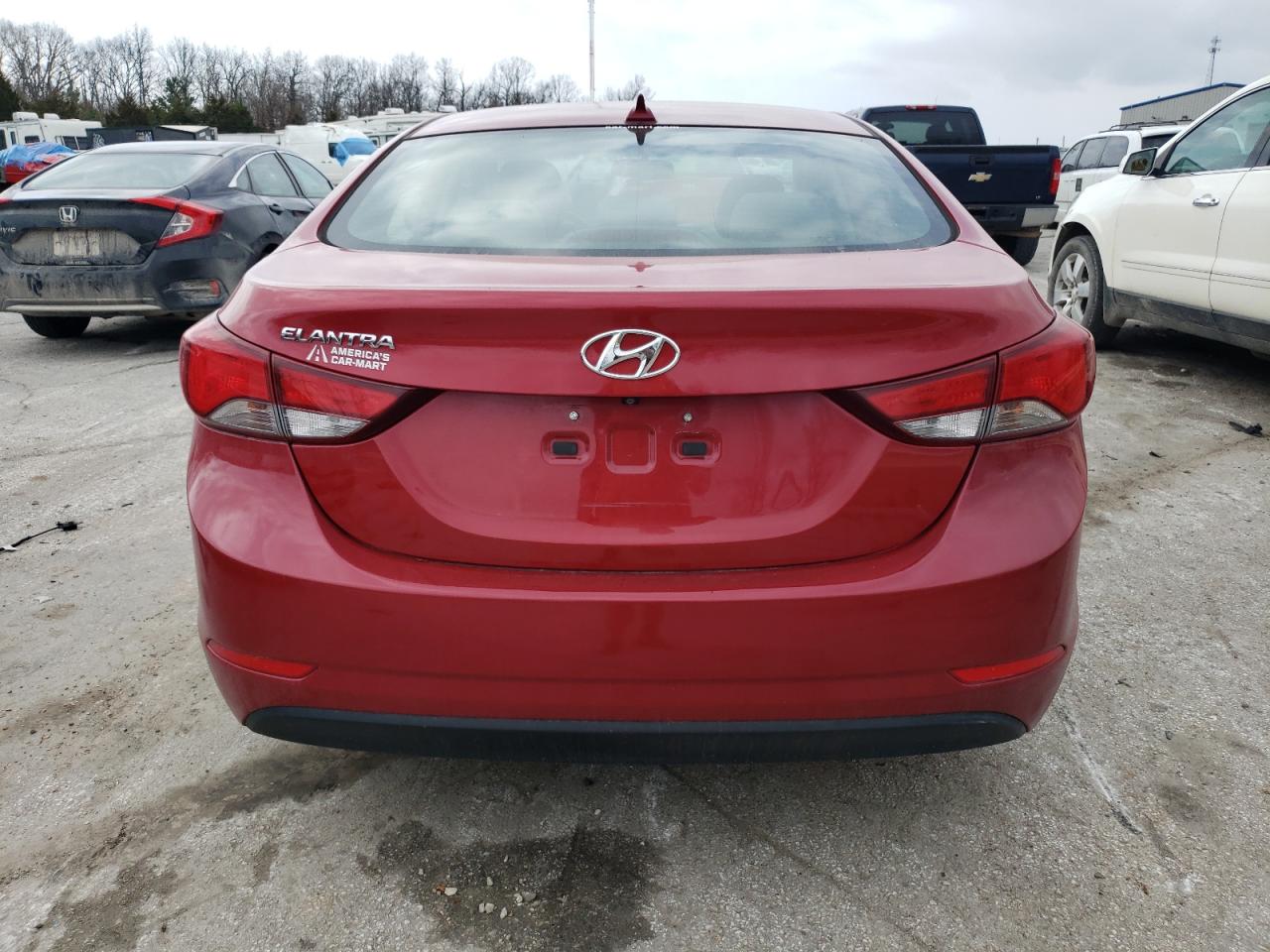 KMHDH4AE2GU528276 2016 Hyundai Elantra Se