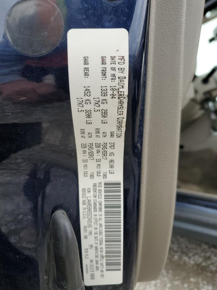 2005 Jeep Grand Cherokee Limited VIN: 1J4HR58N55C549103 Lot: 48628414