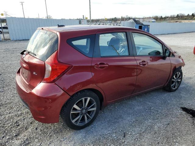  NISSAN VERSA 2017 Красный