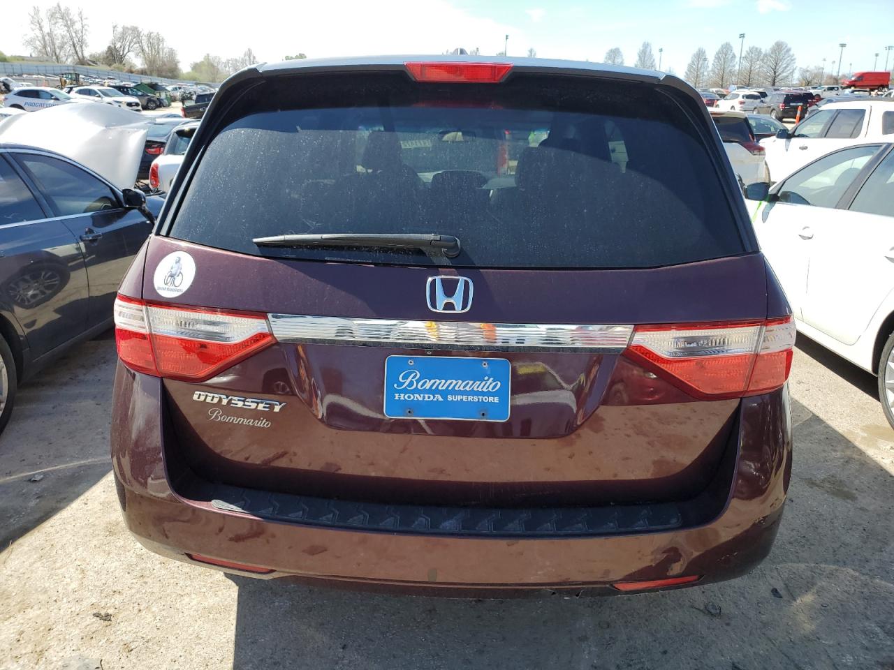 2013 Honda Odyssey Exl VIN: 5FNRL5H64DB057328 Lot: 47147214