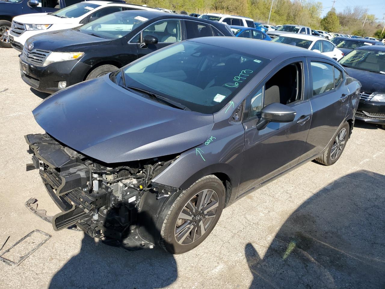 2021 Nissan Versa Sv VIN: 3N1CN8EV2ML891566 Lot: 48630394