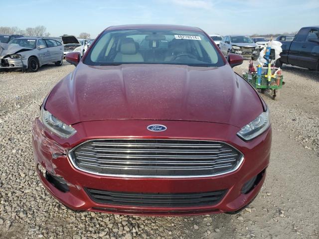 Sedans FORD FUSION 2013 Czerwony