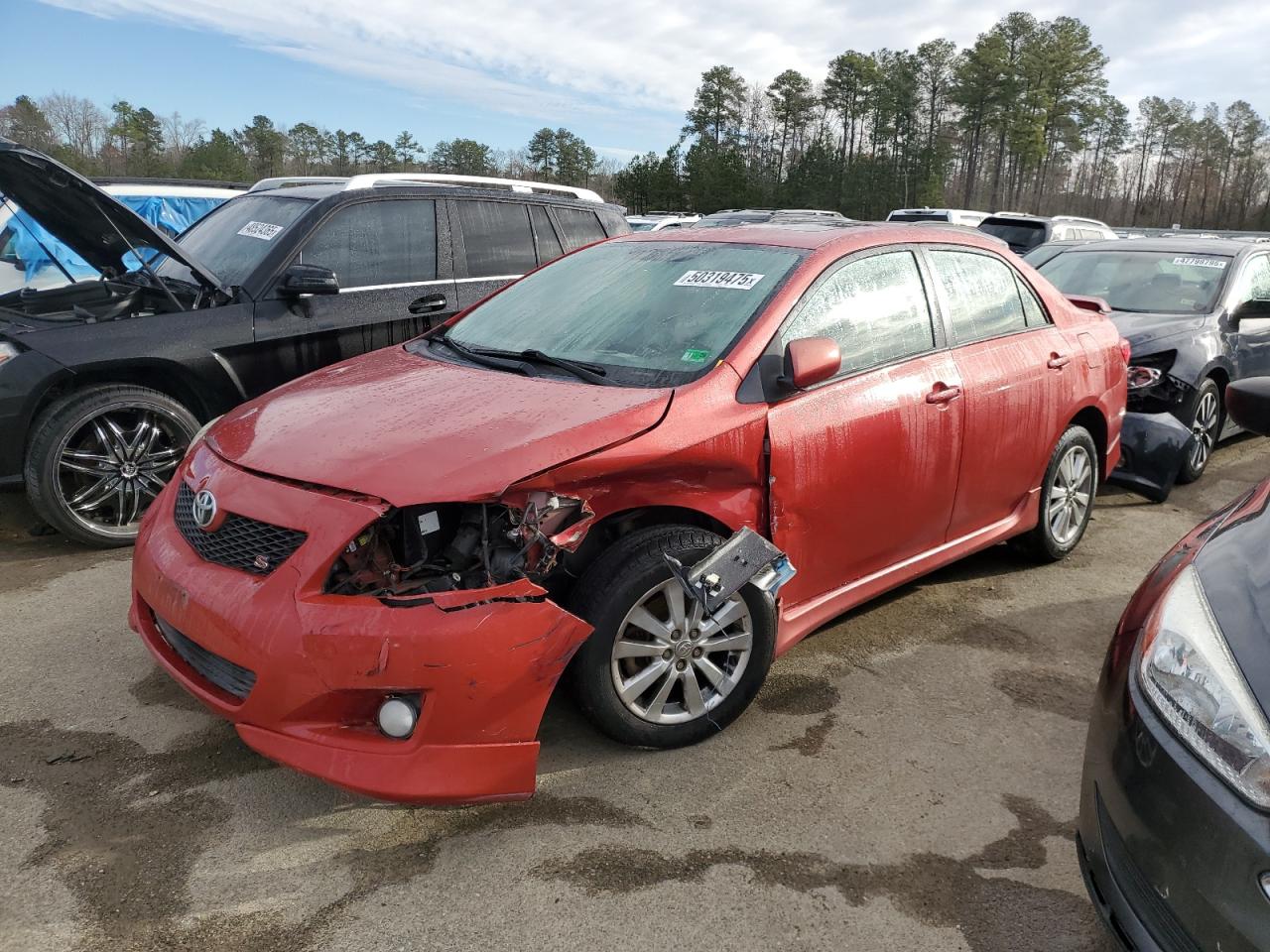 2010 Toyota Corolla Base en Venta en Sandston, VA - Front End