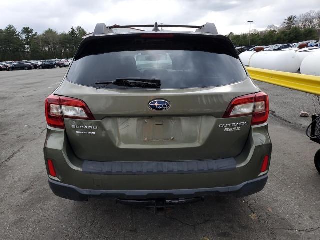  SUBARU OUTBACK 2017 Зеленый