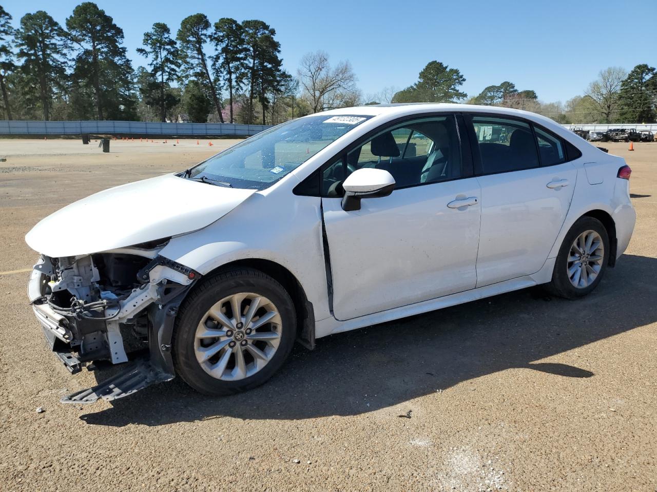 2020 Toyota Corolla Le იყიდება Longview-ში, TX - Front End