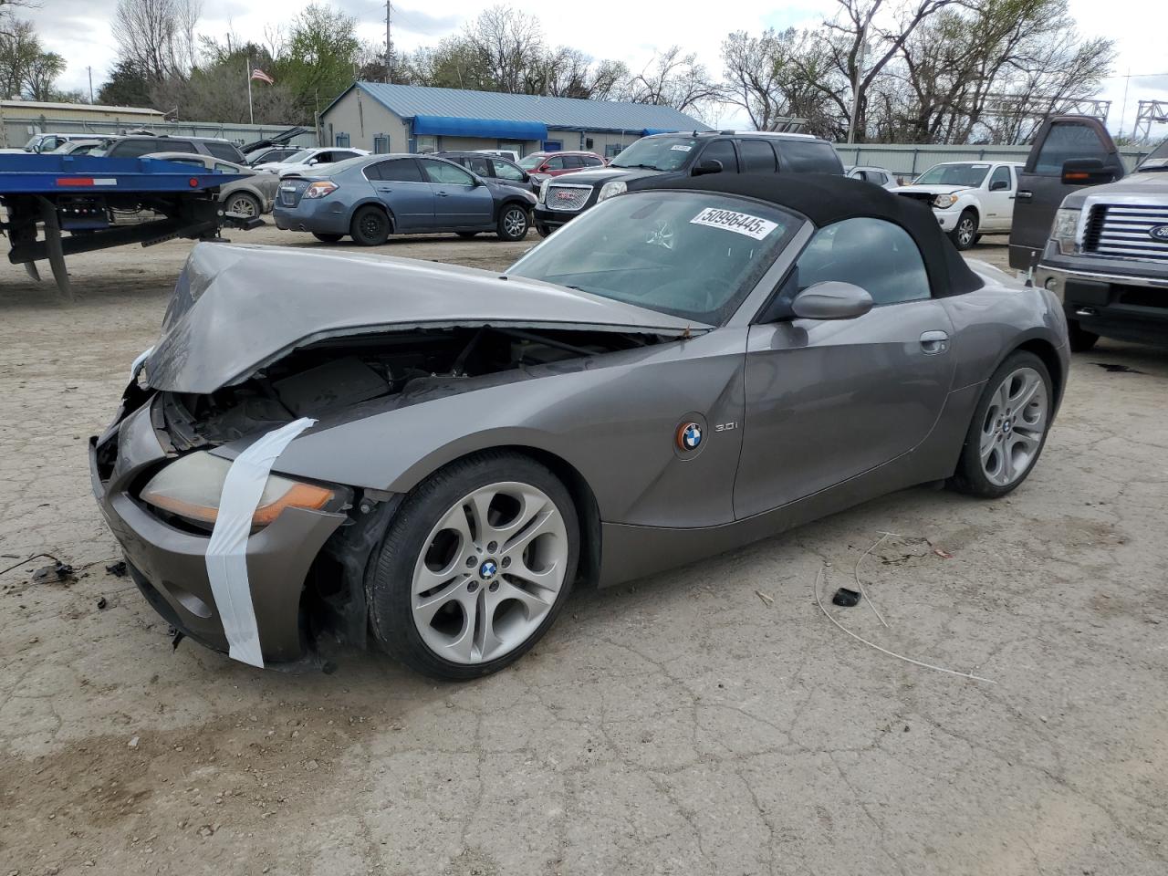 2003 Bmw Z4 3.0 იყიდება Wichita-ში, KS - Front End