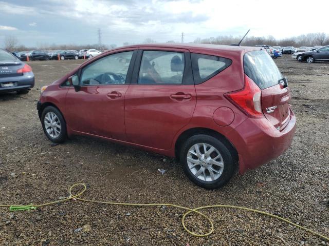  NISSAN VERSA 2016 Red