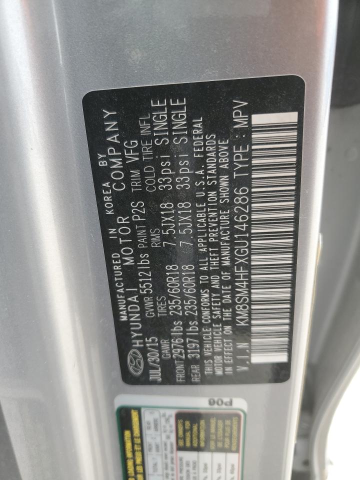 2016 Hyundai Santa Fe - Image 13