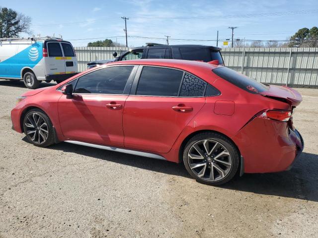  TOYOTA COROLLA 2021 Czerwony
