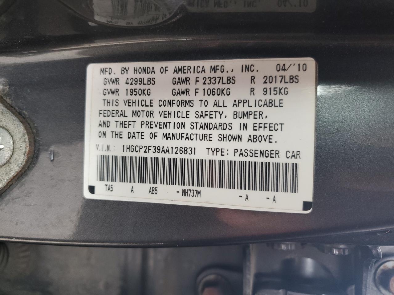 2010 Honda Accord - Image 15
