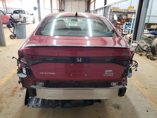  HONDA ACCORD 2024 Red