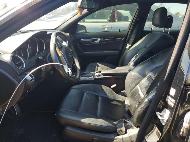  MERCEDES-BENZ C-CLASS 2012 Czarny