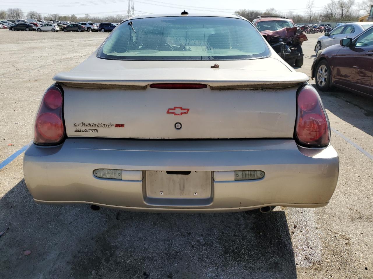 2003 Chevrolet Monte Carlo Ss VIN: 2G1WX15K439290543 Lot: 50835875