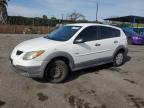 2004 Pontiac Vibe  იყიდება San Martin-ში, CA - Rear End