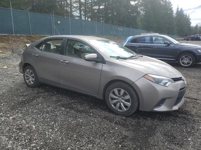  TOYOTA COROLLA 2016 Srebrny