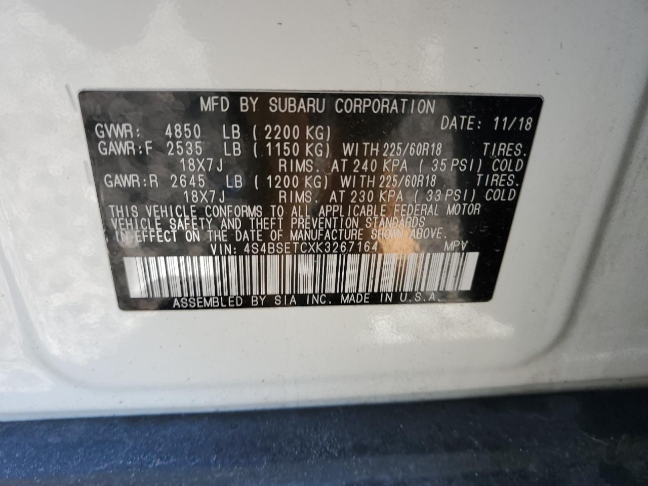 2019 Subaru Outback - Image 14