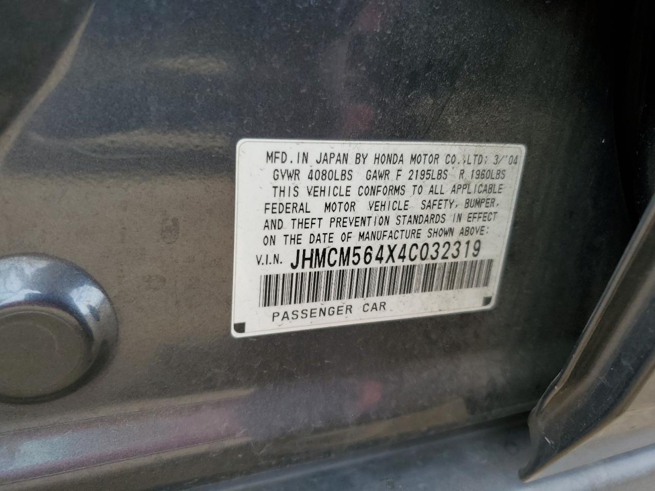 2004 Honda Accord - Image 12