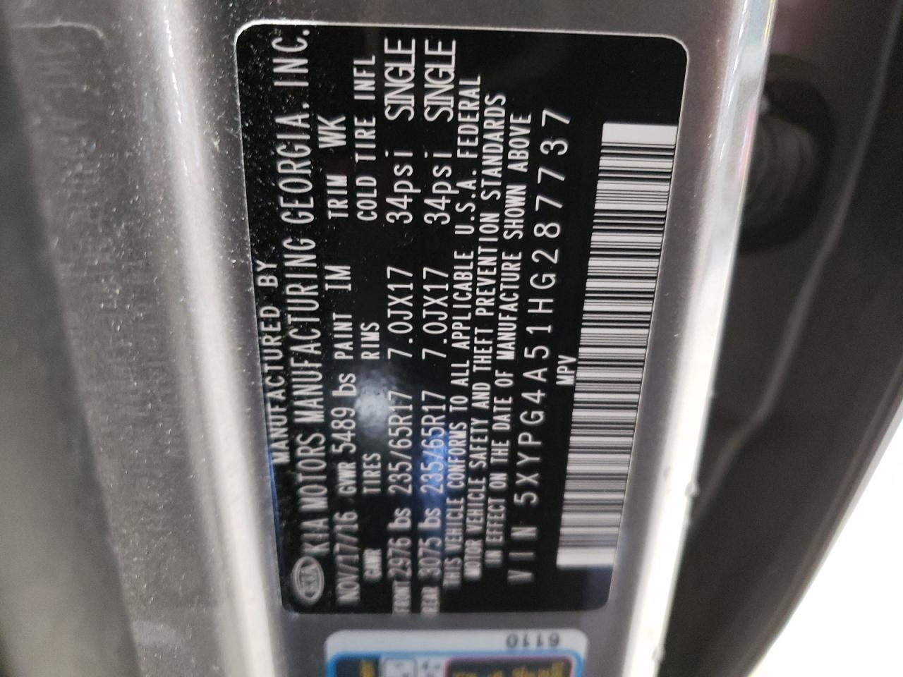 2017 Kia Sorento - Image 13