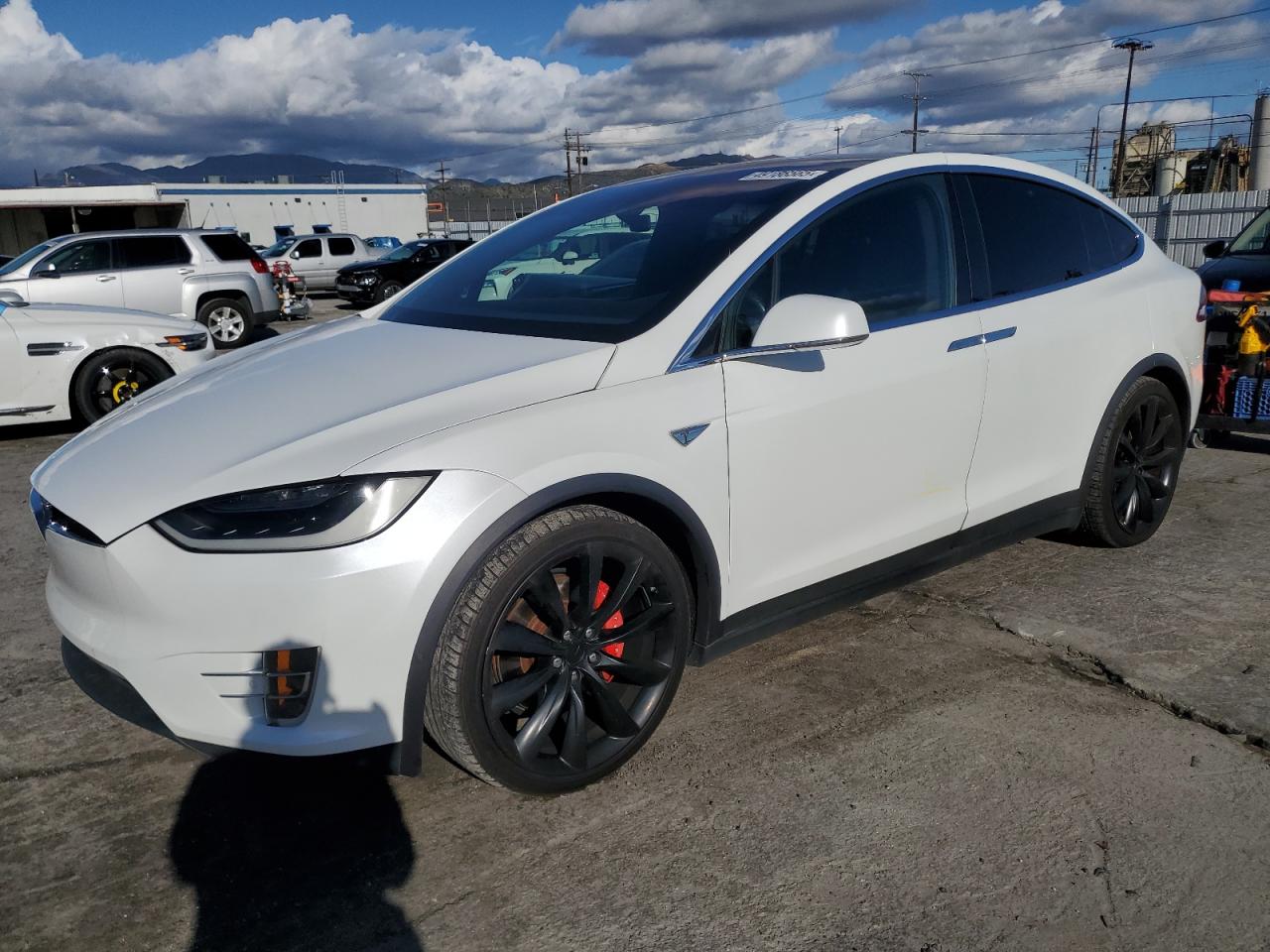 2016 Tesla Model X იყიდება Sun Valley-ში, CA - Water/Flood