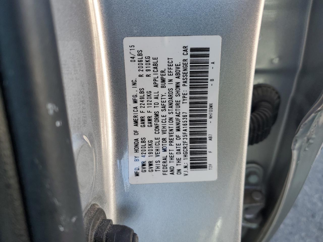 2015 Honda Accord - Image 13