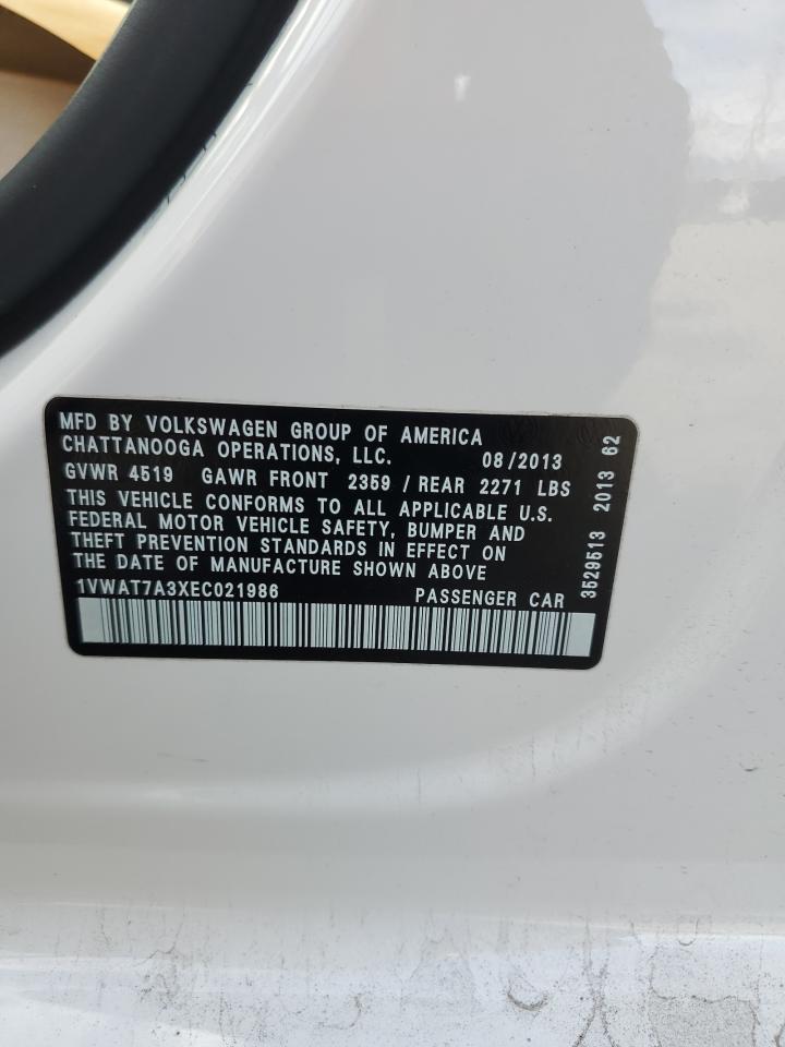 2014 Volkswagen Passat - Image 15