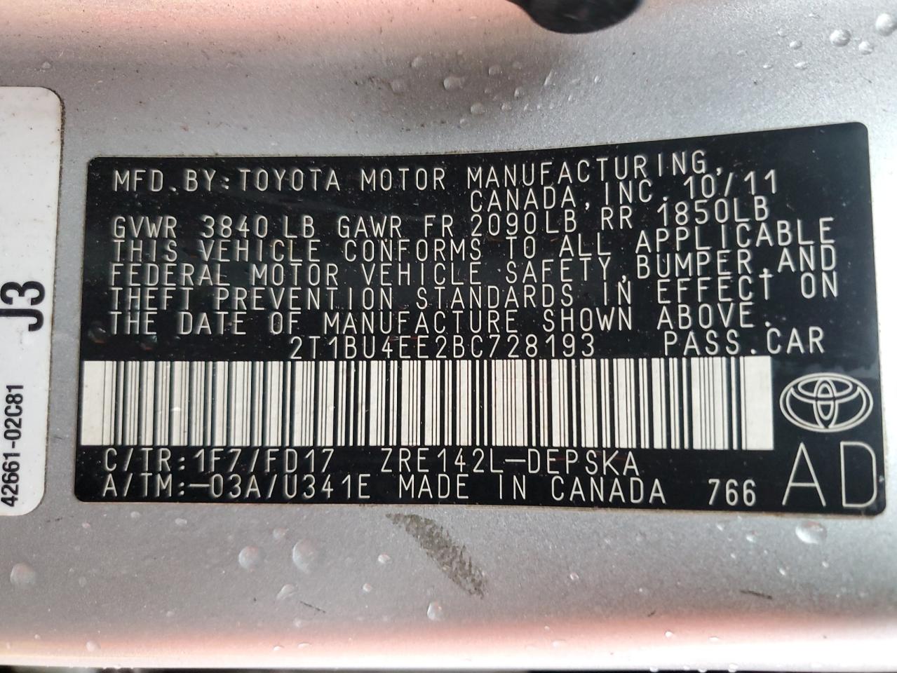 2011 Toyota Corolla - Image 12