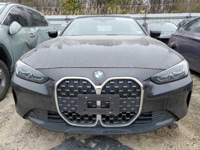  BMW 4 SERIES 2021 Чорний