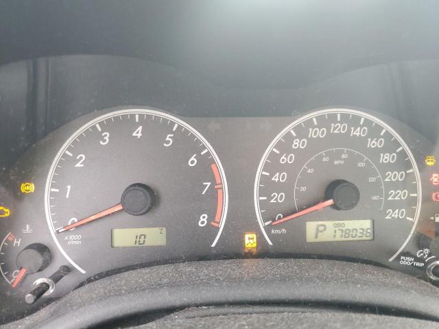 2012 TOYOTA COROLLA BASE  