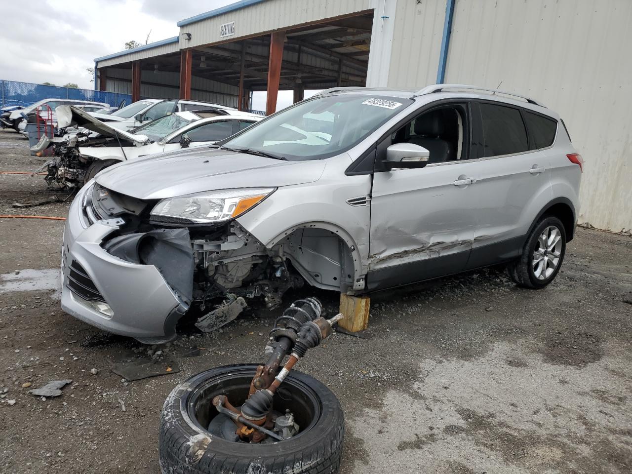2014 Ford Escape Titanium VIN: 1FMCU0JX8EUB53394 Lot: 48329255