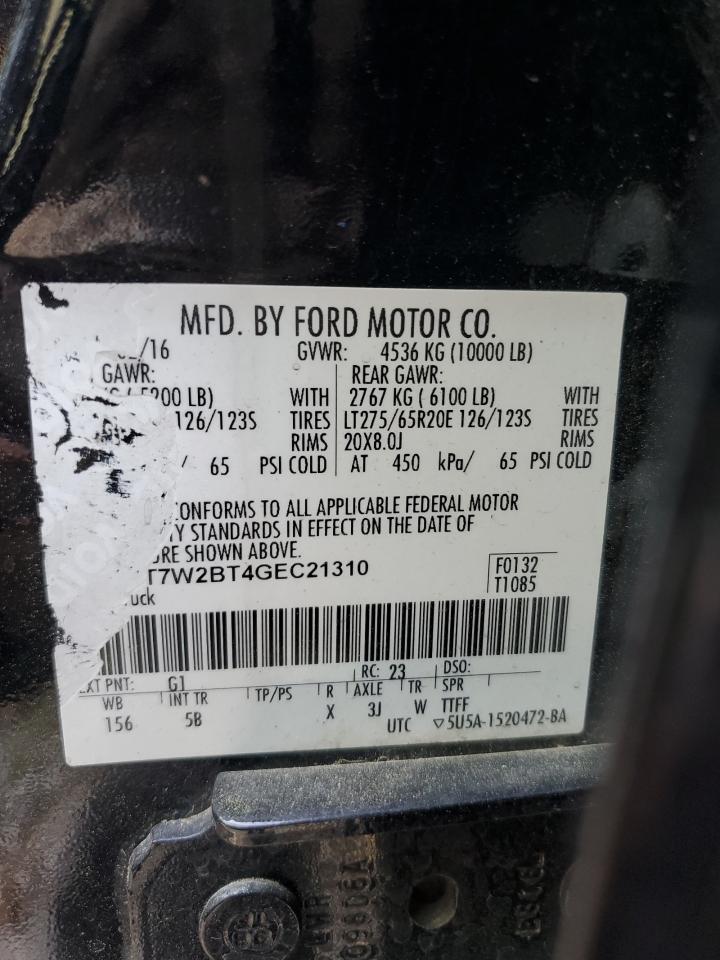 1FT7W2BT4GEC21310 FORD F250 2016