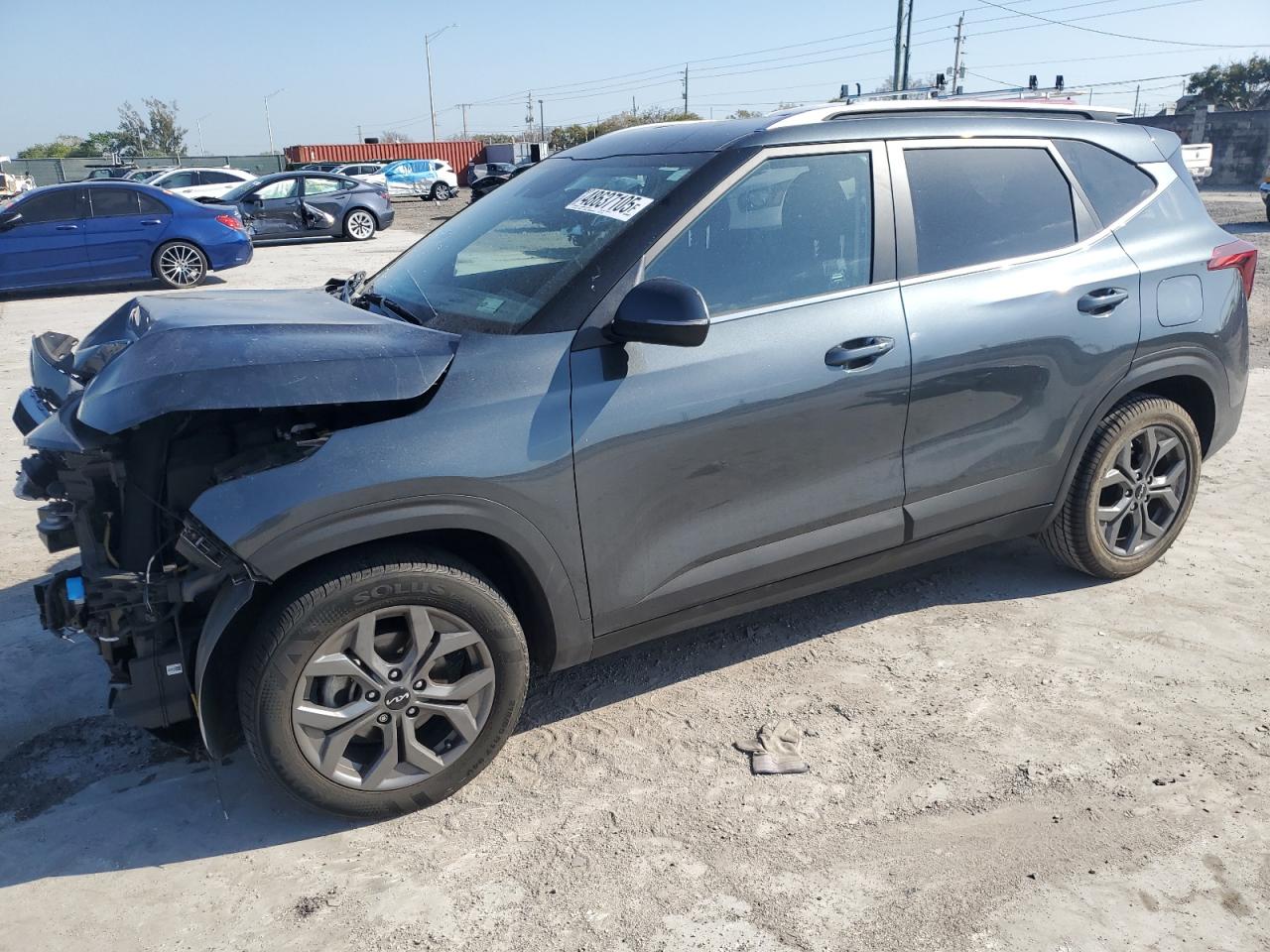 2024 Kia Seltos S 2.0L zu verkaufen in Homestead, FL - Front End