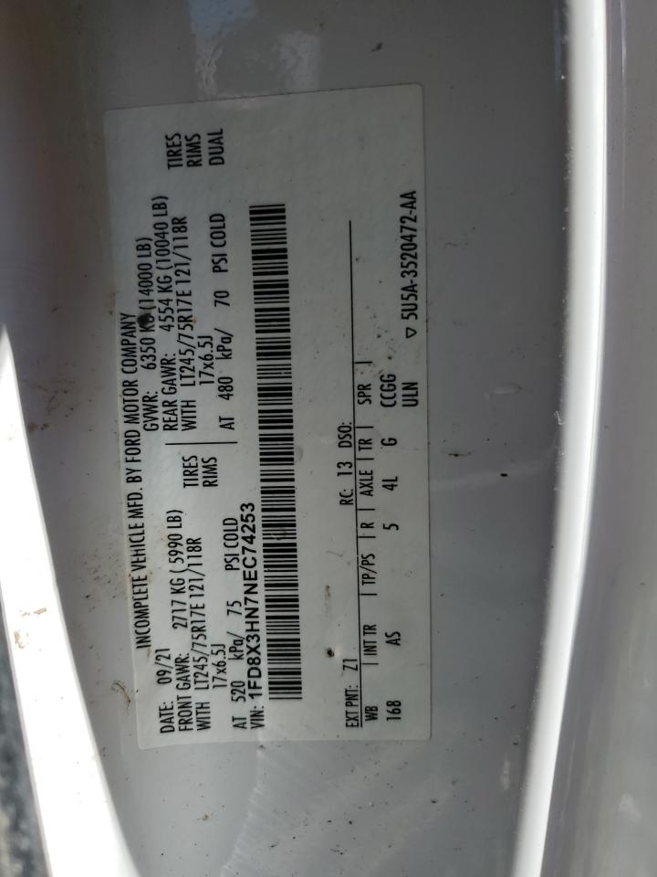 1FD8X3HN7NEC74253 FORD F350 2022