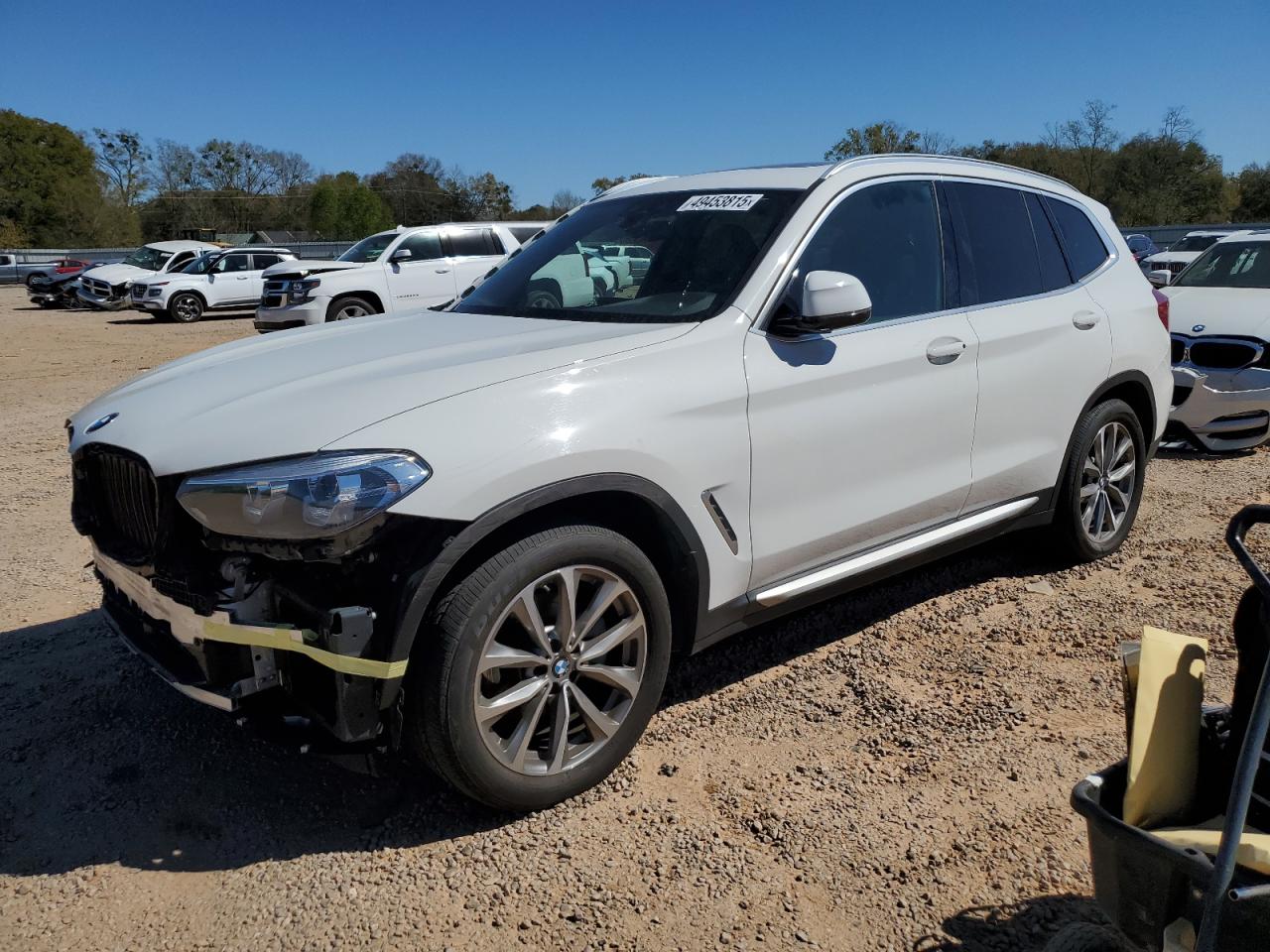 2019 Bmw X3 Sdrive30I de vânzare în Theodore, AL - Front End
