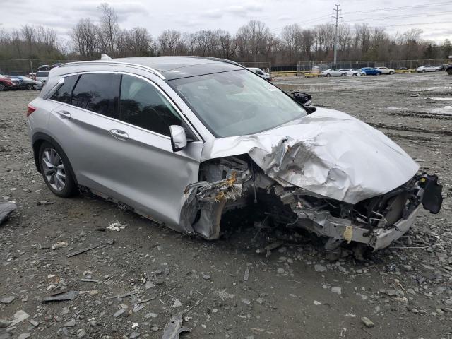  INFINITI QX50 2020 Srebrny