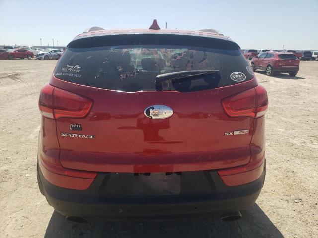  KIA SPORTAGE 2014 Czerwony
