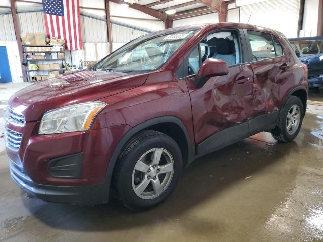  CHEVROLET TRAX 2016 Burgundy