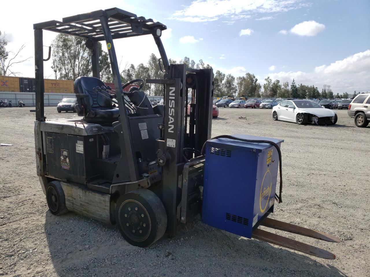 2012 Nissan Forklift for Sale in Rancho Cucamonga, CA - Side