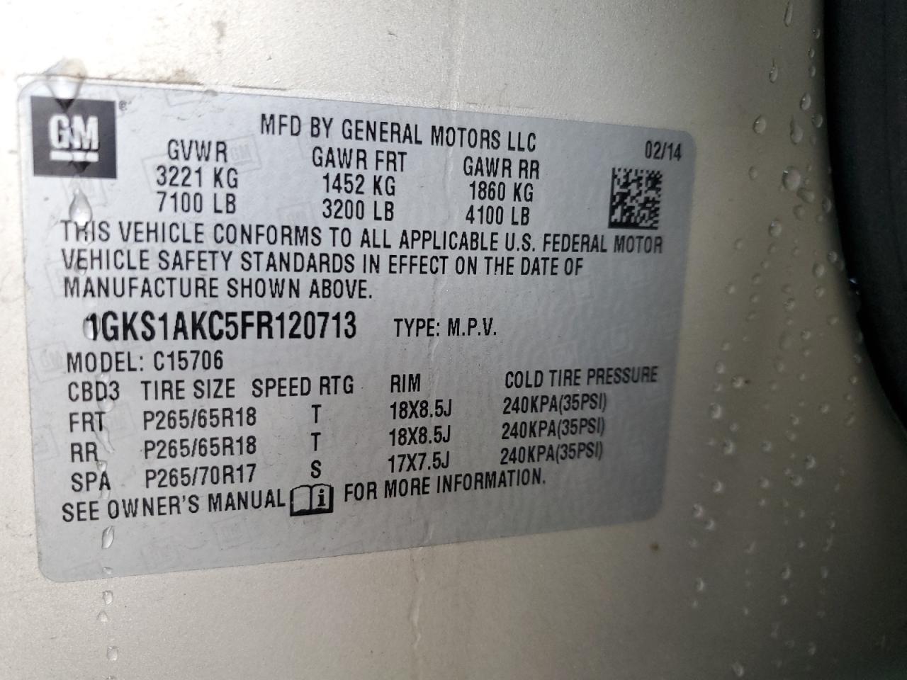 2015 GMC Yukon - Image 15