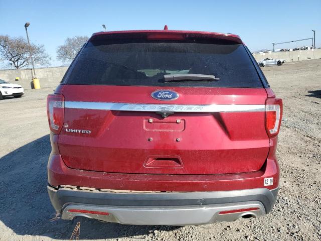  FORD EXPLORER 2017 Czerwony