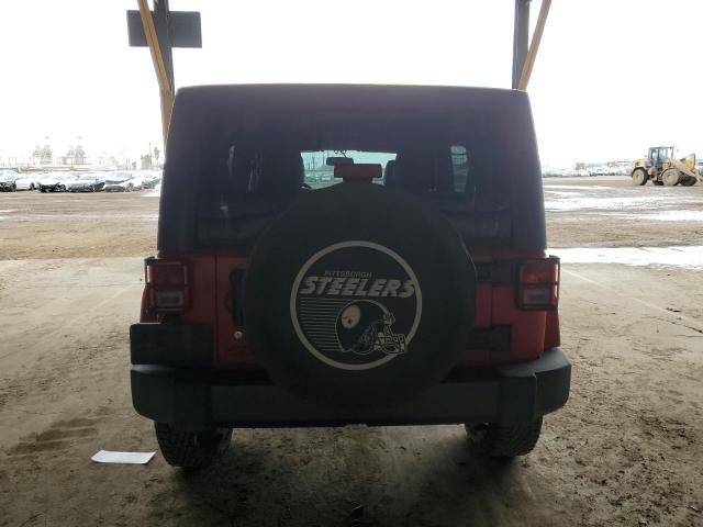  JEEP WRANGLER 2016 Red