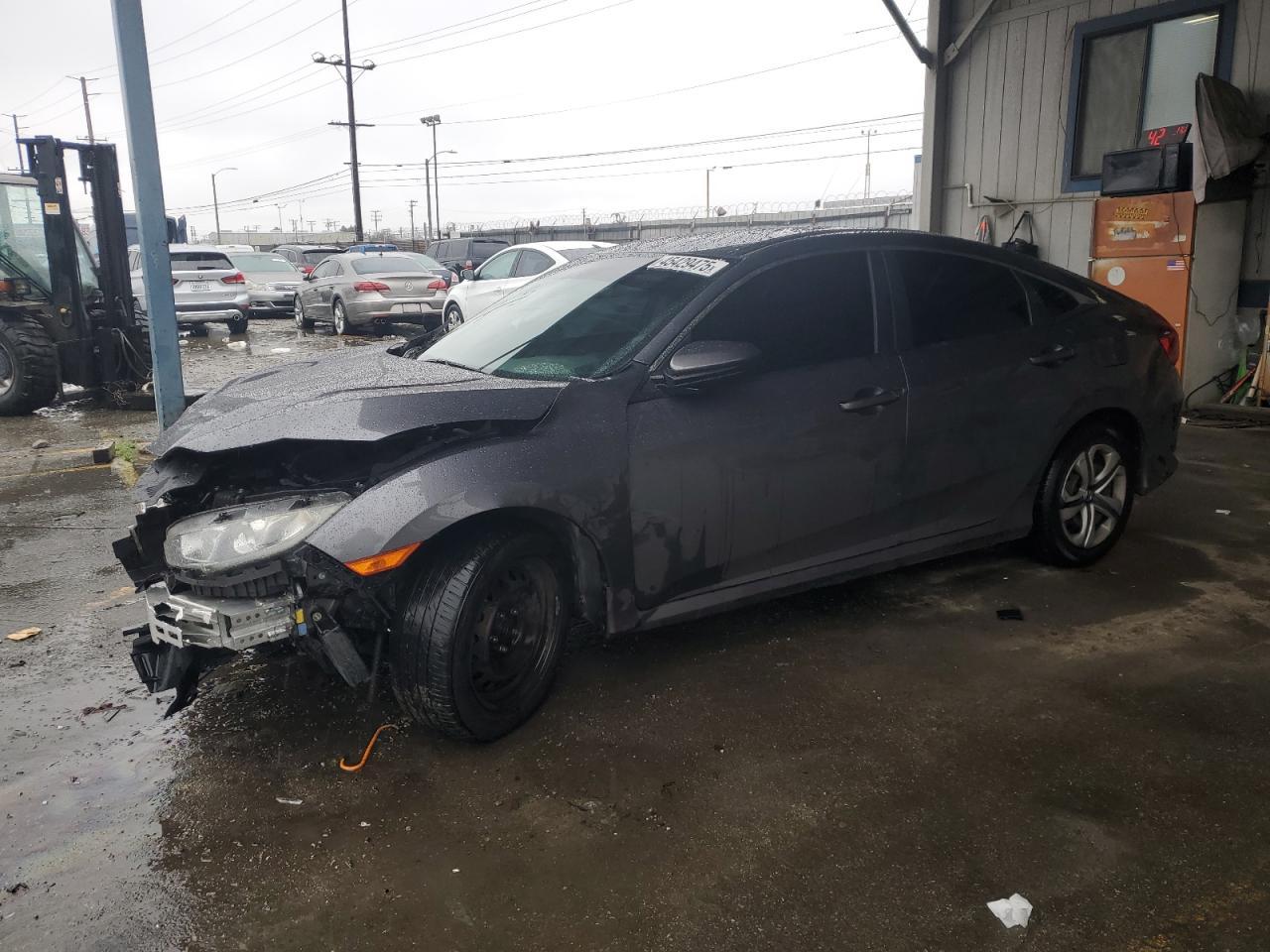 2018 Honda Civic Lx продається в Los Angeles, CA - Front End