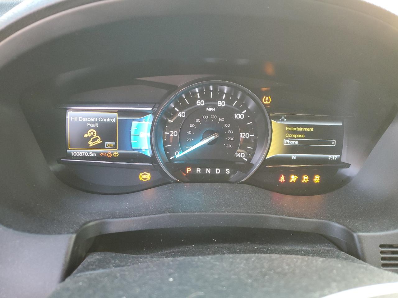 1FM5K8D87HGD83285 FORD EXPLORER 2017