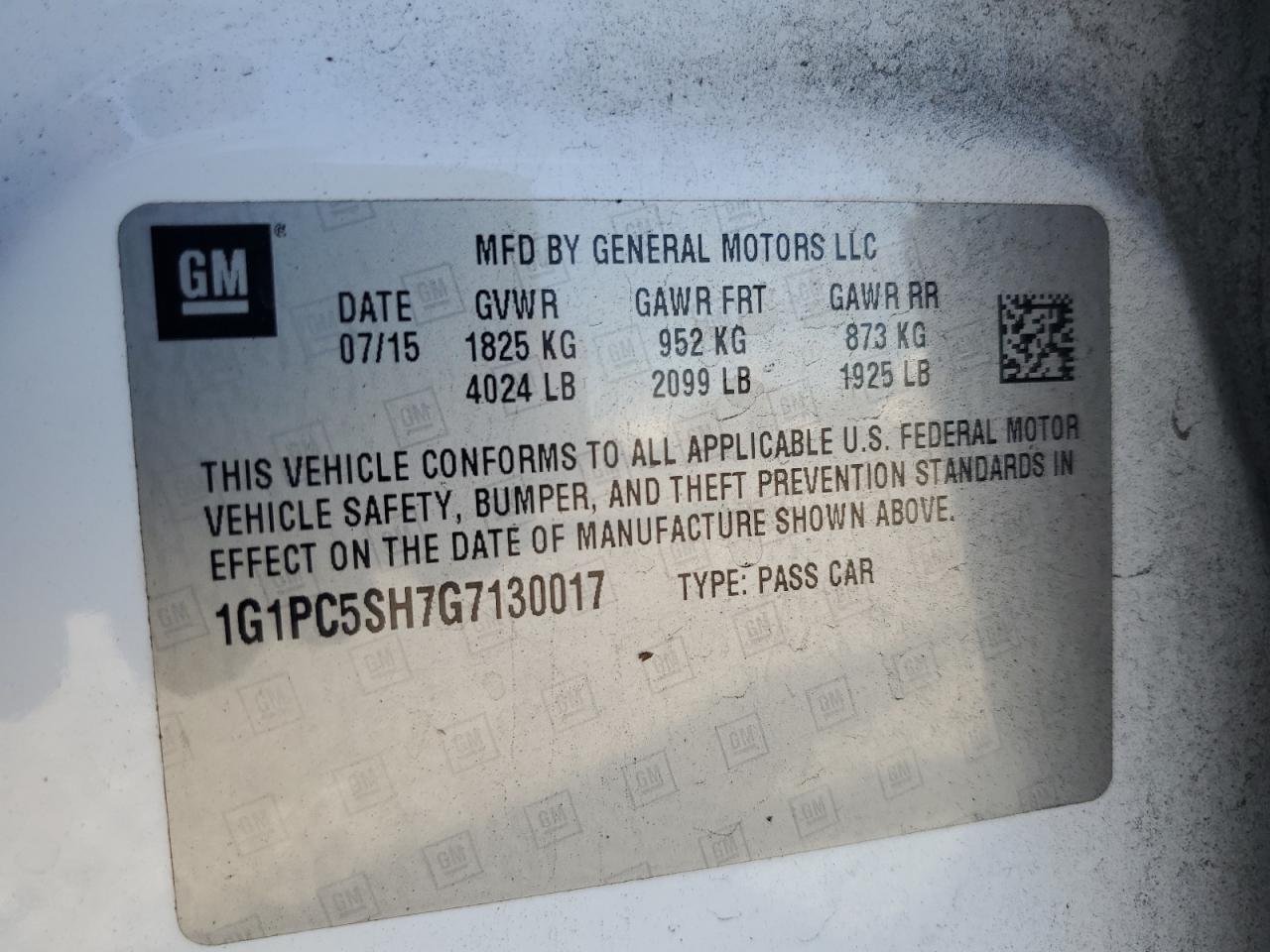 2016 Chevrolet Cruze - Image 14