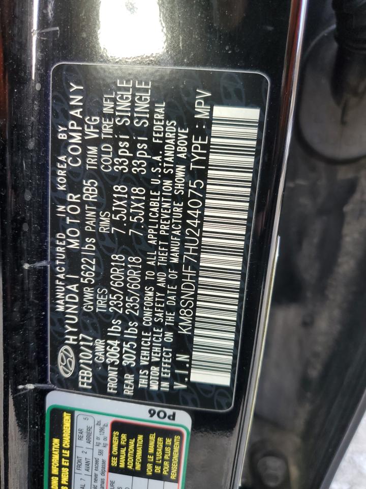 2017 Hyundai Santa Fe - Image 14