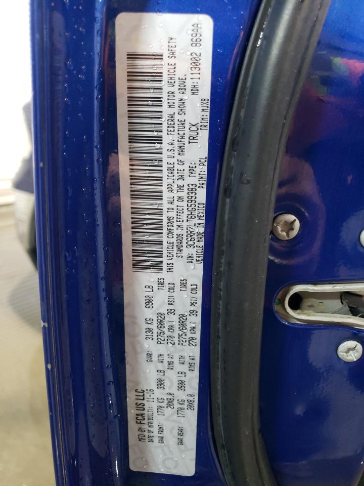 3C6RR7LT6HG599383 RAM 1500 2017