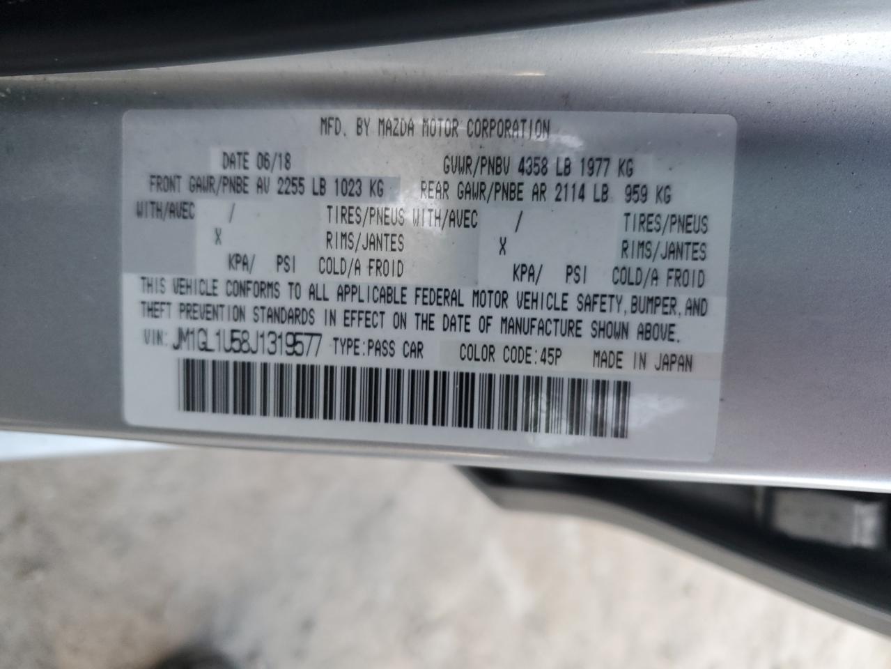 2018 Mazda 6 - Image 12